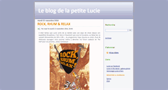 Desktop Screenshot of blog.lapetitelucie.com